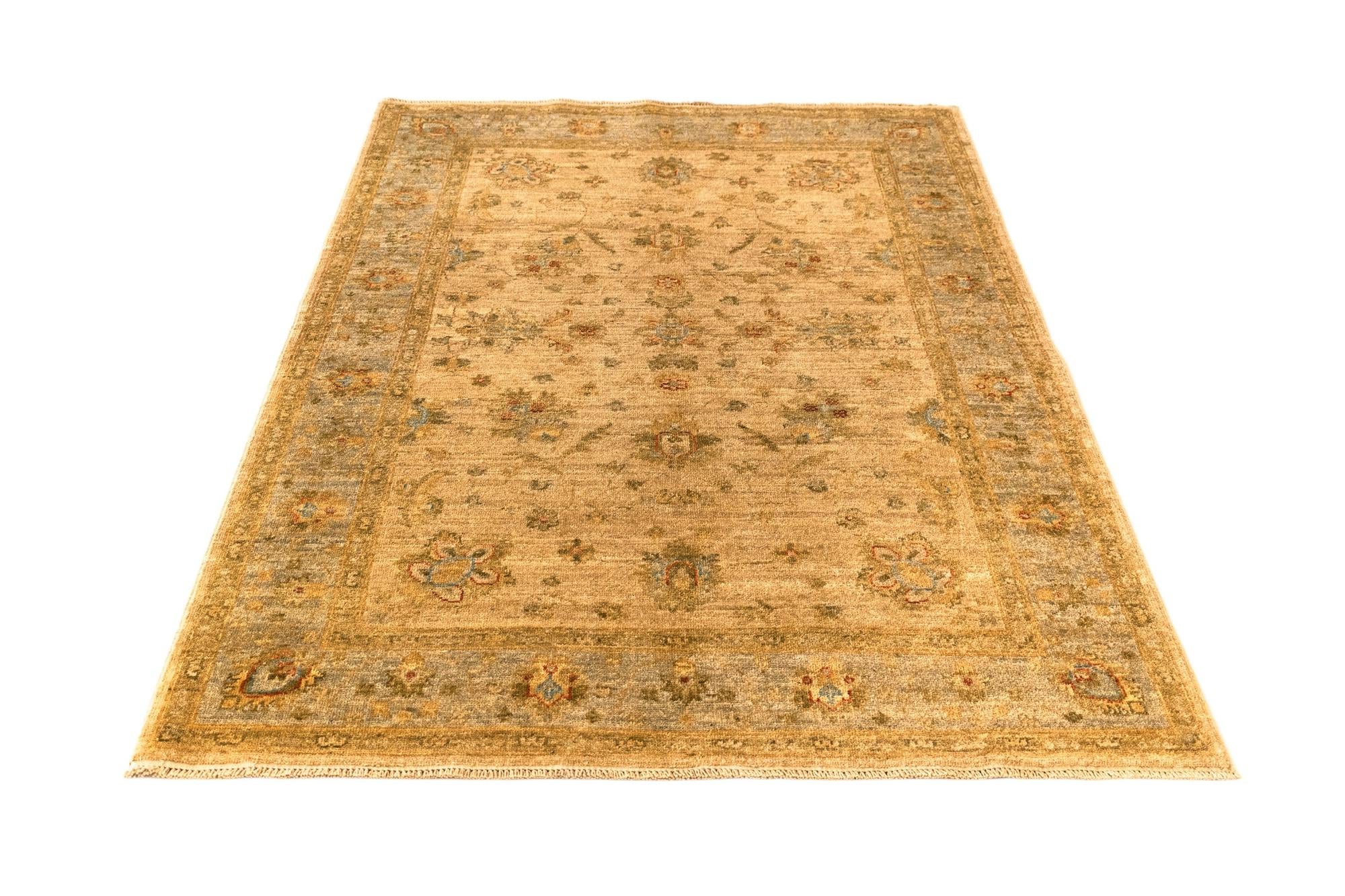 4' 1 x 6' Peshawar Ziegler Wool Rug
