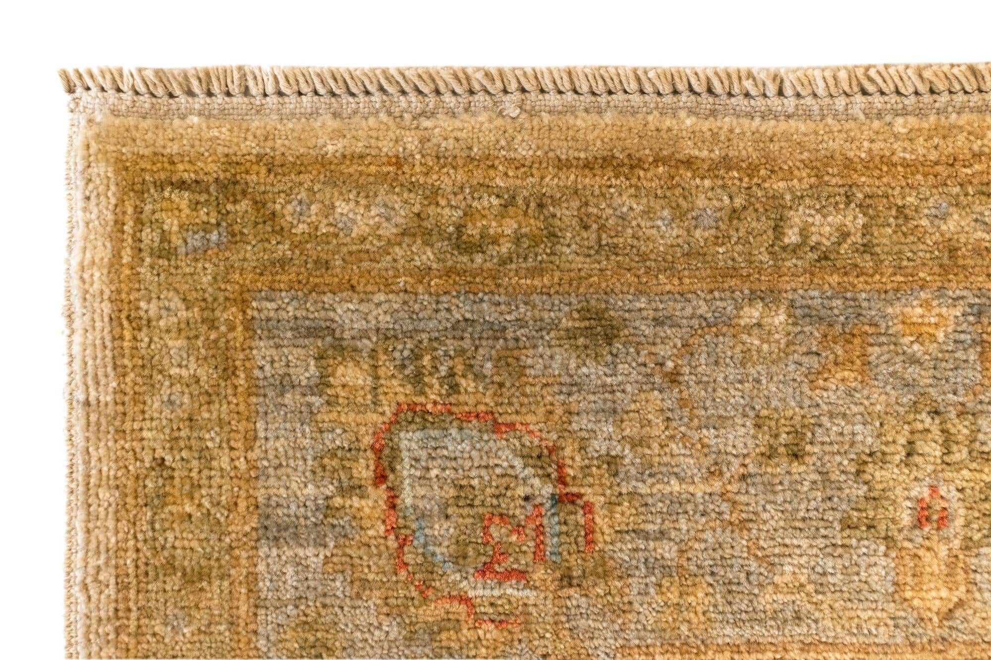 4' 1 x 6' Peshawar Ziegler Wool Rug