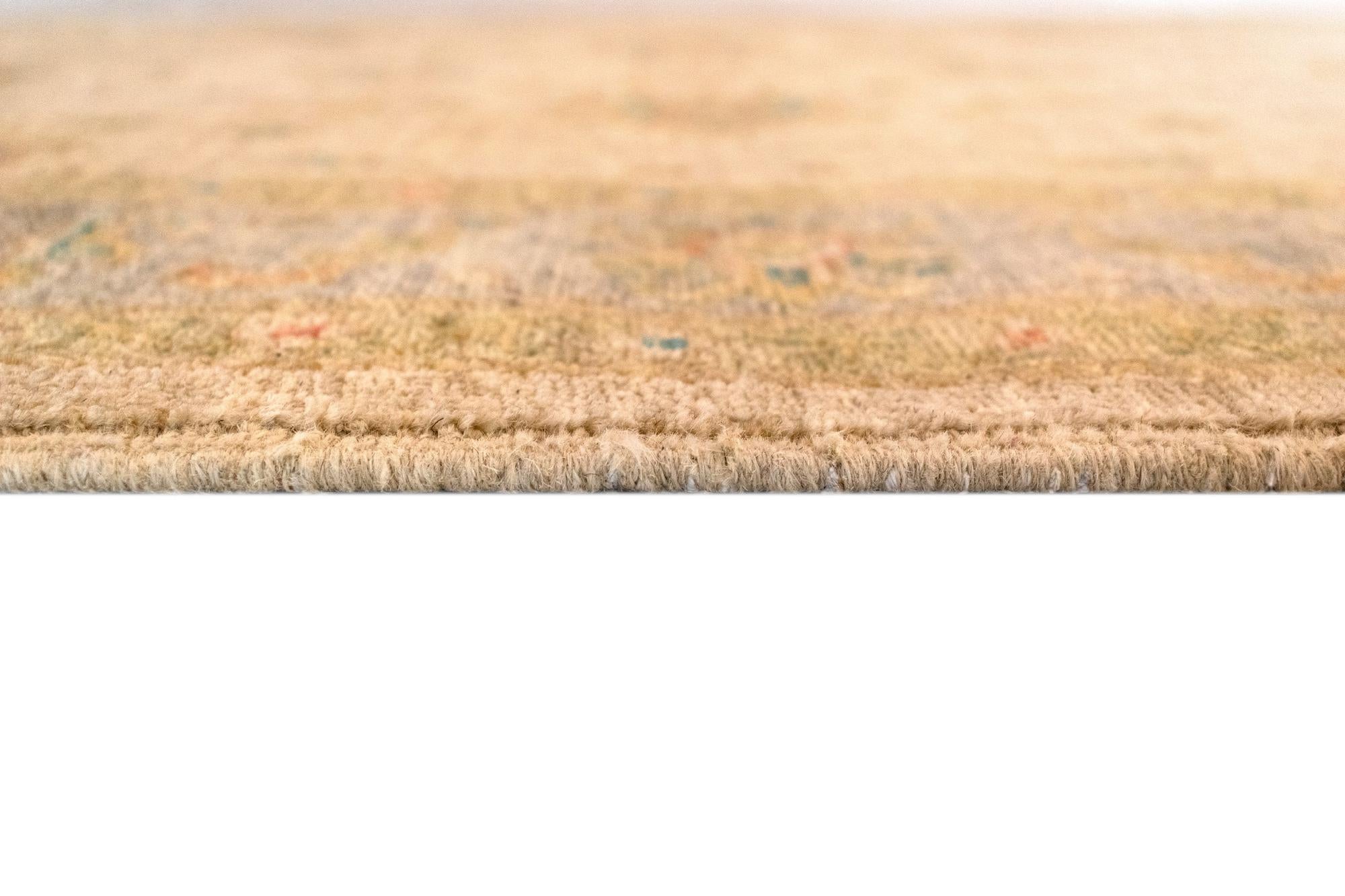 4' x 5' 9 Peshawar Ziegler Wool Rug