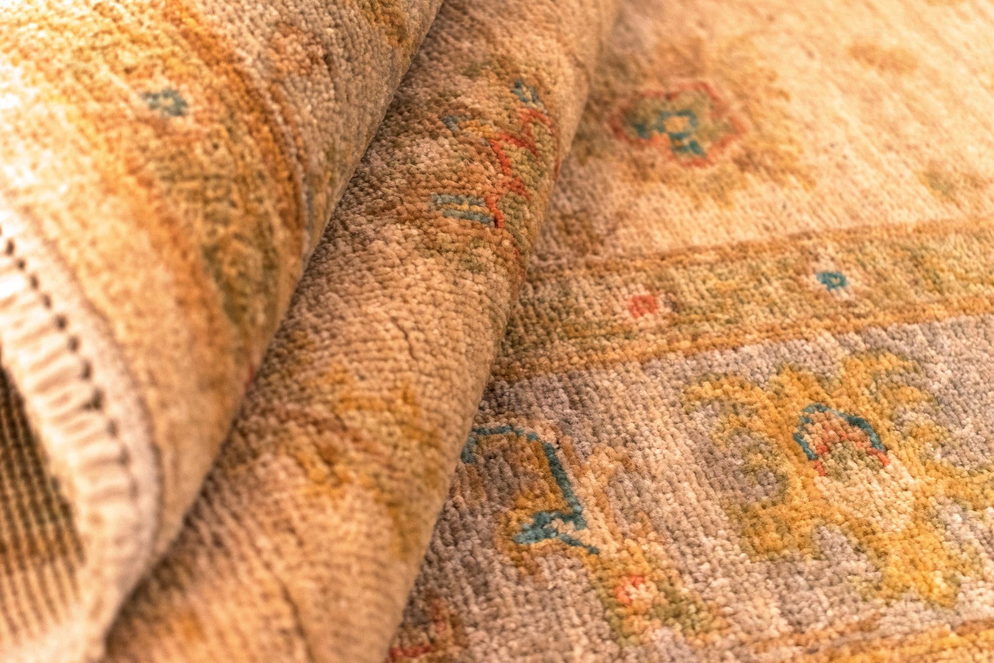 4' x 5' 9 Peshawar Ziegler Wool Rug