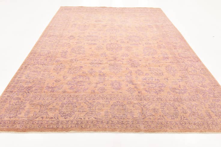 Detail image of 8' 10 x 12' 2 Hand Knotted Peshawar Ziegler Oriental Rug