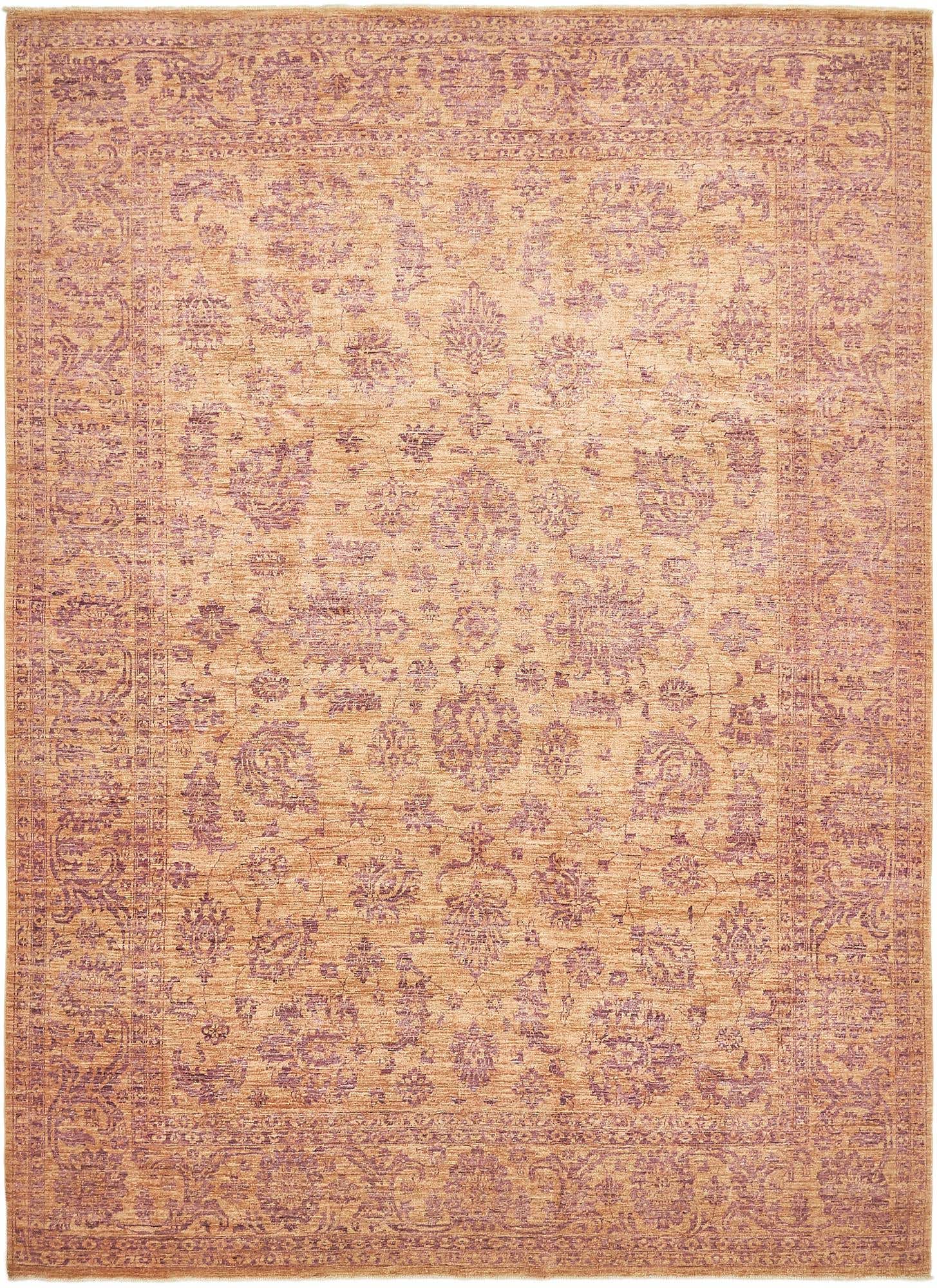 8' 10 x 12' 2 Hand Knotted Peshawar Ziegler Oriental Rug