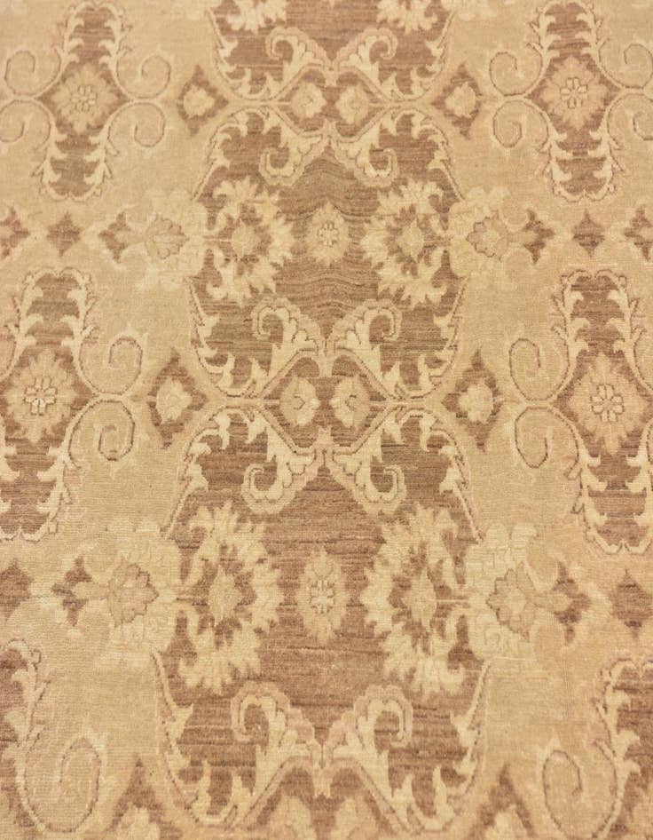 Detail image of 9' 2 x 12'  Hand Knotted Peshawar Ziegler Rug
