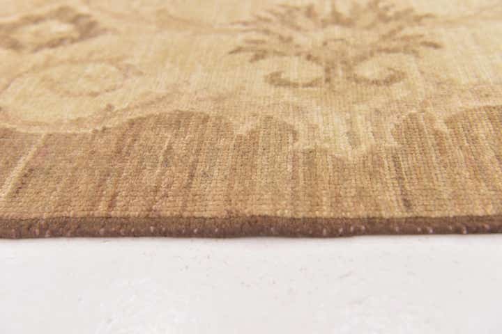 9' 2 x 12' Hand Knotted Peshawar Ziegler Rug