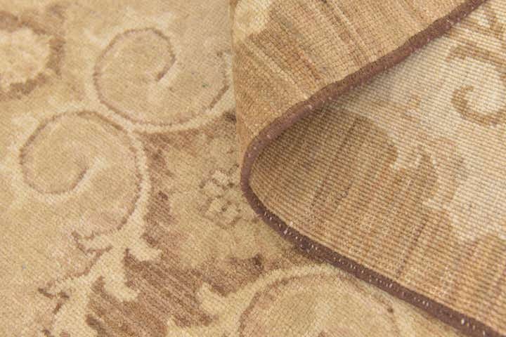 9' 2 x 12' Hand Knotted Peshawar Ziegler Rug