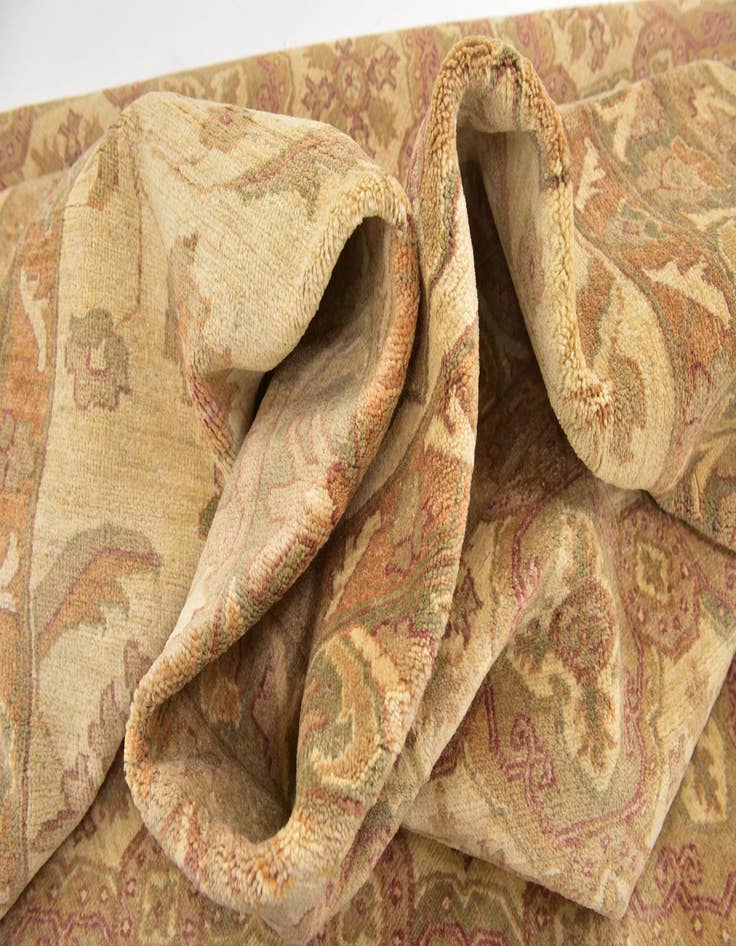 Detail image of 16' 6 x 25' 2  Hand Knotted Peshawar Ziegler Rug