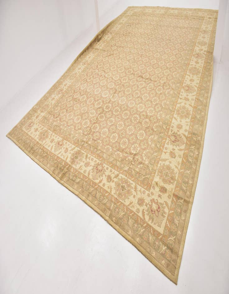 Detail image of 16' 6 x 25' 2 Hand Knotted Peshawar Ziegler Rug