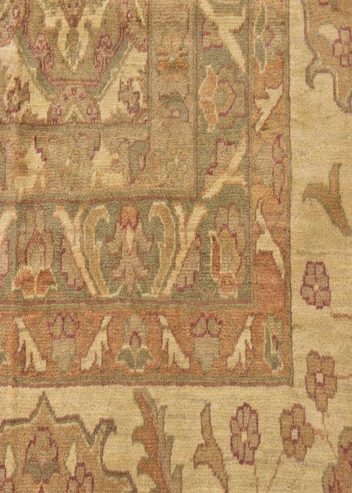 16' 6 x 25' 2 Hand Knotted Peshawar Ziegler Rug