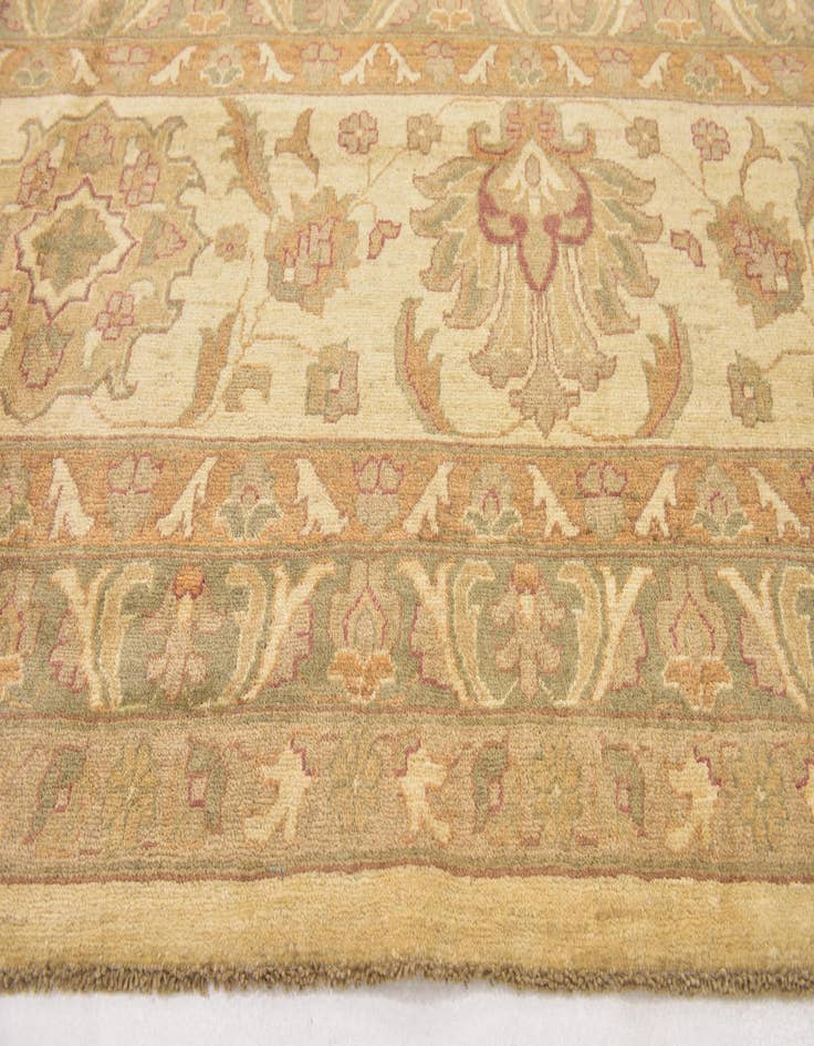 Detail image of 16' 6 x 25' 2  Hand Knotted Peshawar Ziegler Rug