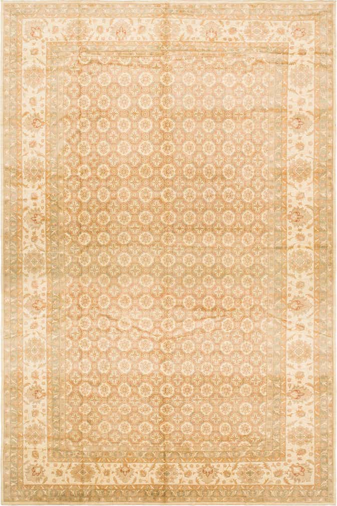 16' 6 x 25' 2 Hand Knotted Peshawar Ziegler Rug
