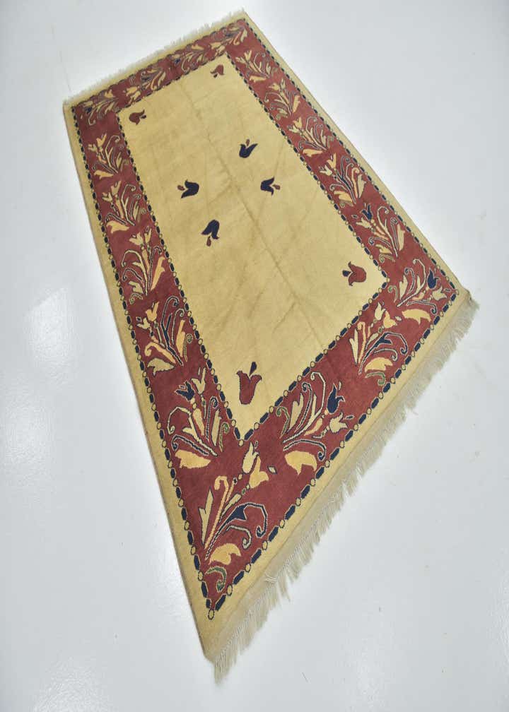 5' 7 x 8' Hand Knotted Peshawar Ziegler Rug