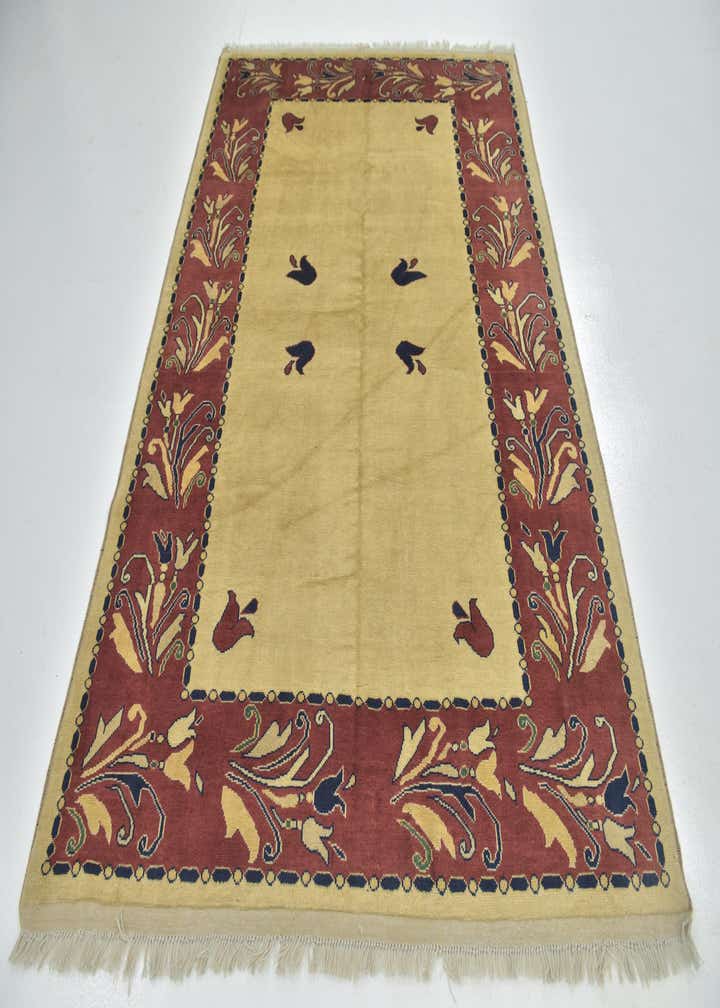 5' 7 x 8' Hand Knotted Peshawar Ziegler Rug