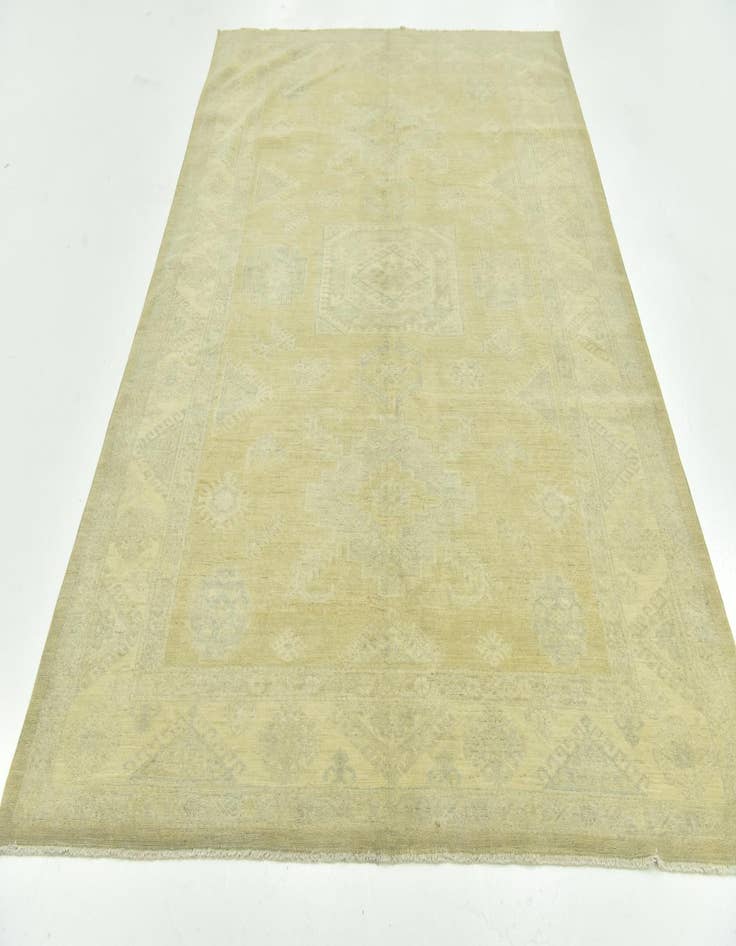 Detail image of 5' 11 x 8' 9  Hand Knotted Peshawar Ziegler Rug