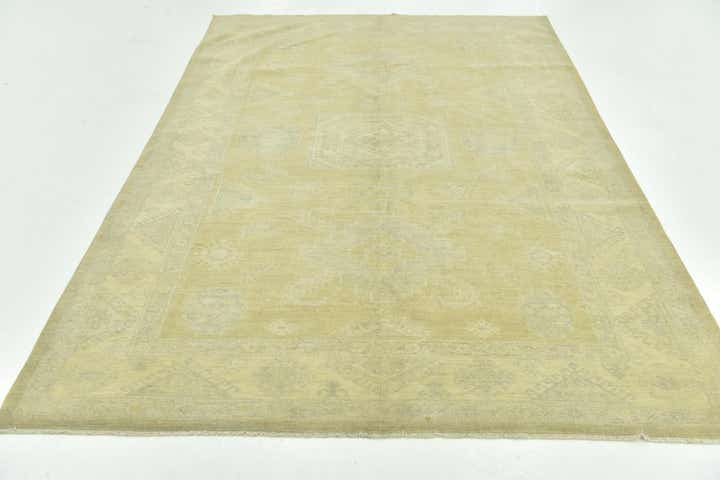 5' 11 x 8' 9 Hand Knotted Peshawar Ziegler Rug