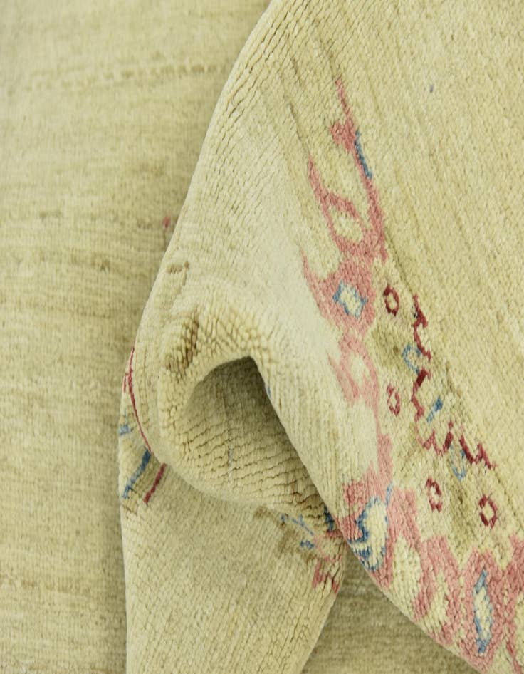 Detail image of 6' x 9' 4  Hand Knotted Peshawar Ziegler Rug