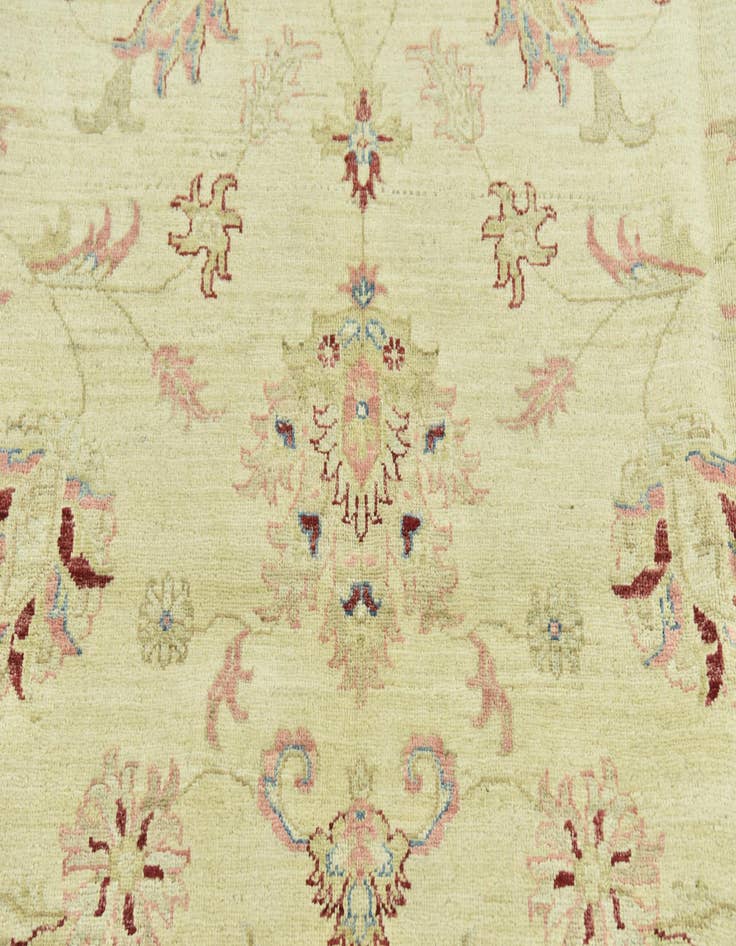 Detail image of 6' x 9' 4  Hand Knotted Peshawar Ziegler Rug