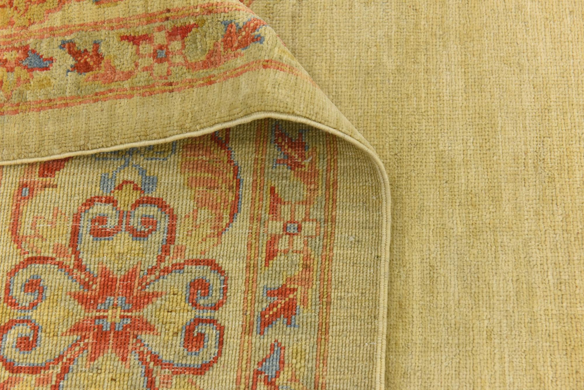 6' 9 x 9' 10 Hand Knotted Peshawar Ziegler Rug