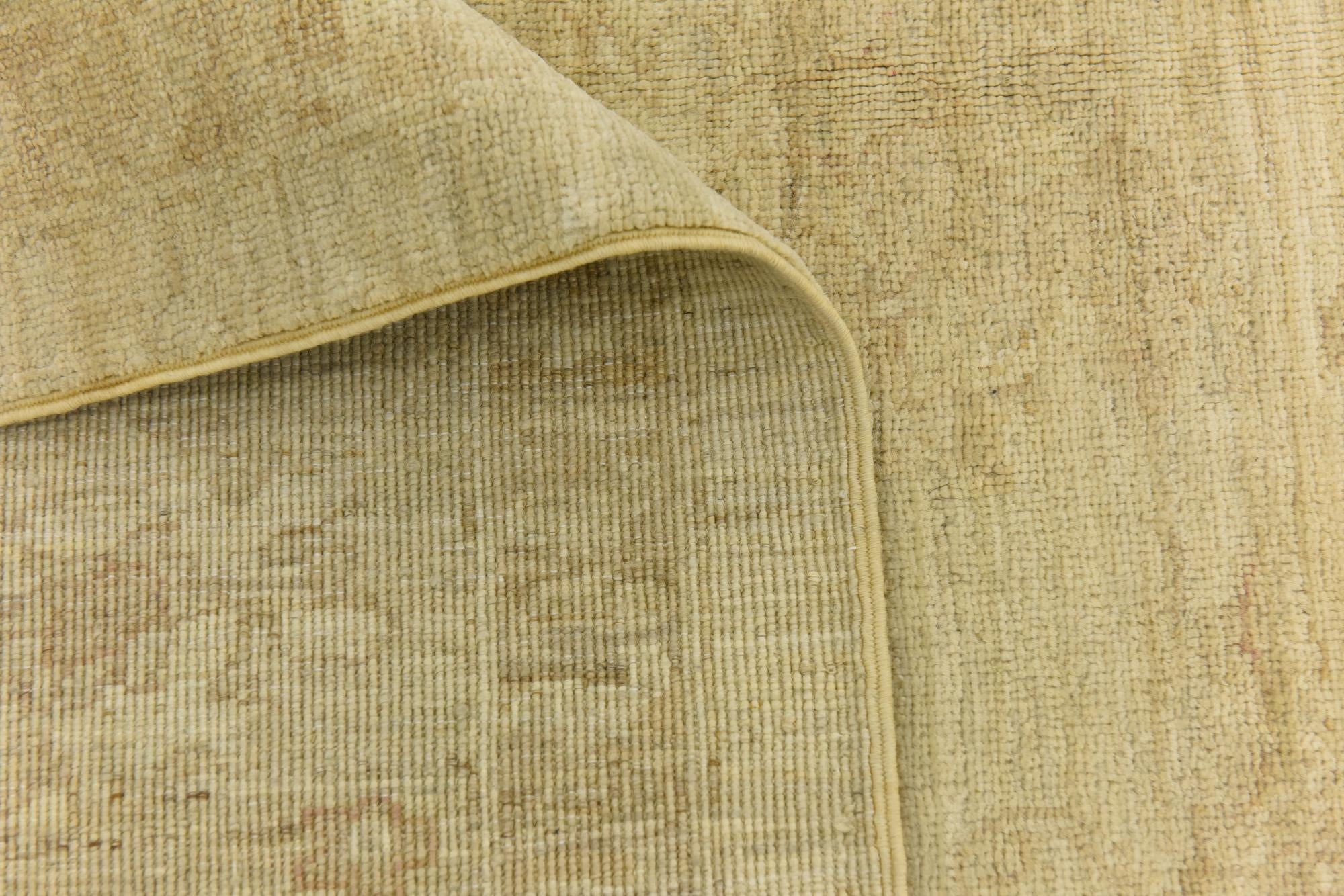 8' 3 x 9' 9 Hand Knotted Peshawar Ziegler Rug