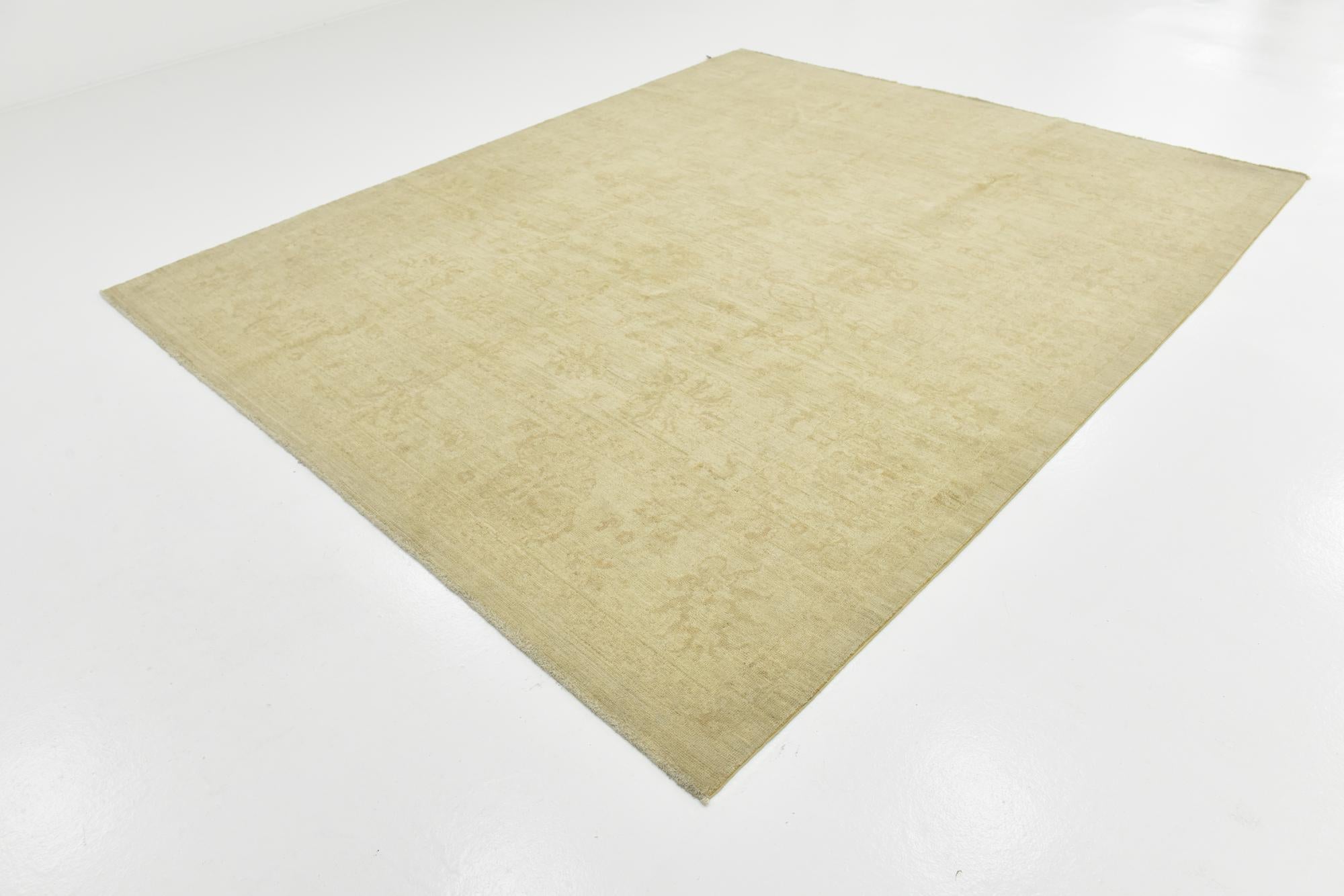 8' 3 x 9' 9 Hand Knotted Peshawar Ziegler Rug