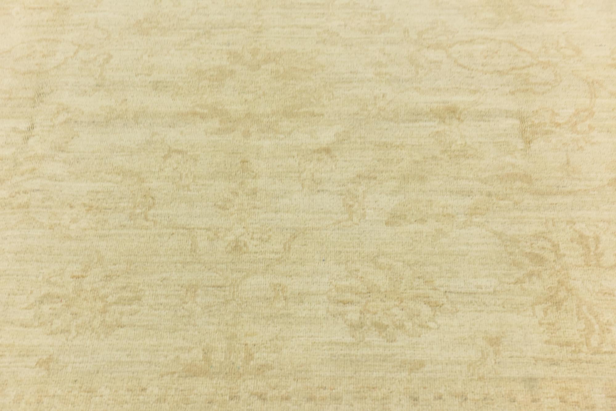 8' 3 x 9' 9 Hand Knotted Peshawar Ziegler Rug
