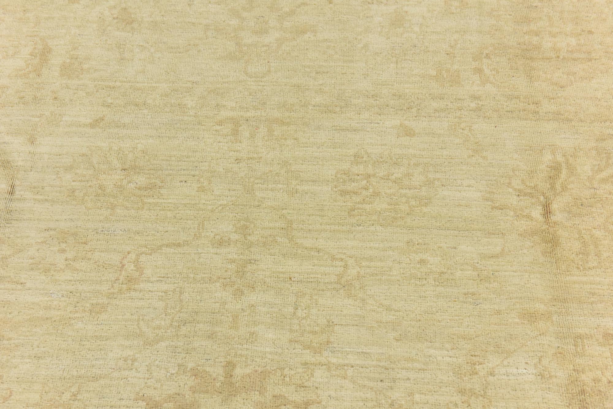 8' 3 x 9' 9 Hand Knotted Peshawar Ziegler Rug