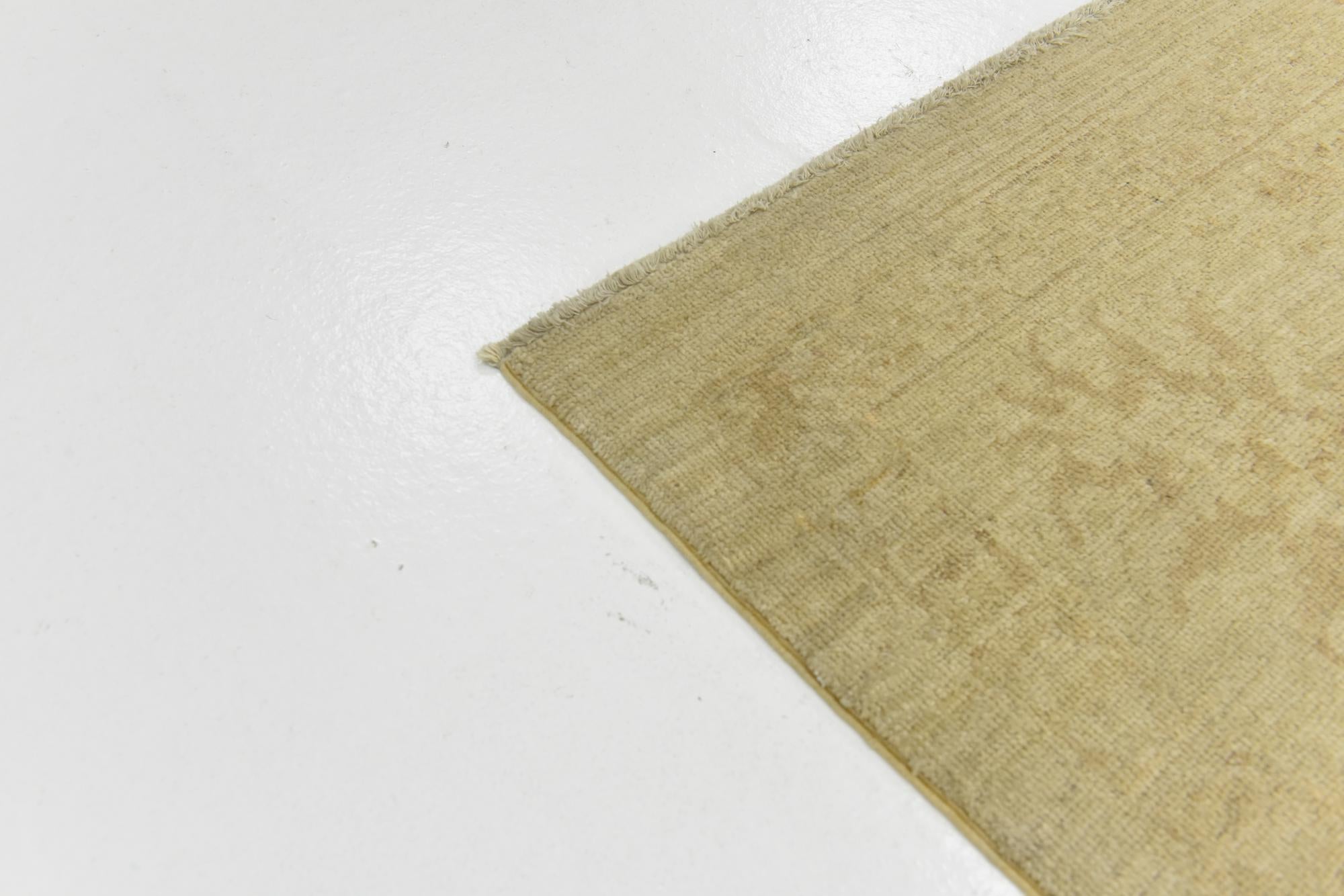 8' 3 x 9' 9 Hand Knotted Peshawar Ziegler Rug