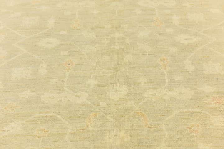 10' 3 x 13' 9 Hand Knotted Peshawar Ziegler Wool Rug
