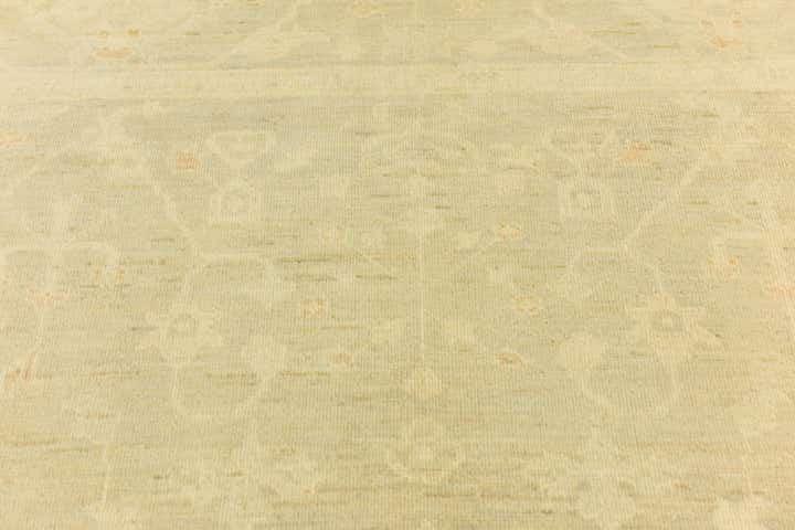 10' 3 x 13' 9 Hand Knotted Peshawar Ziegler Wool Rug