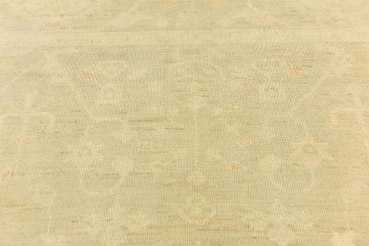Detail image of 10' 3 x 13' 9 Hand Knotted Peshawar Ziegler Wool Rug