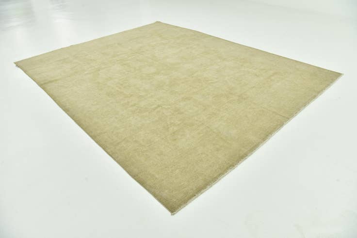 Detail image of 8' 7 x 11' Hand Knotted Peshawar Ziegler Rug