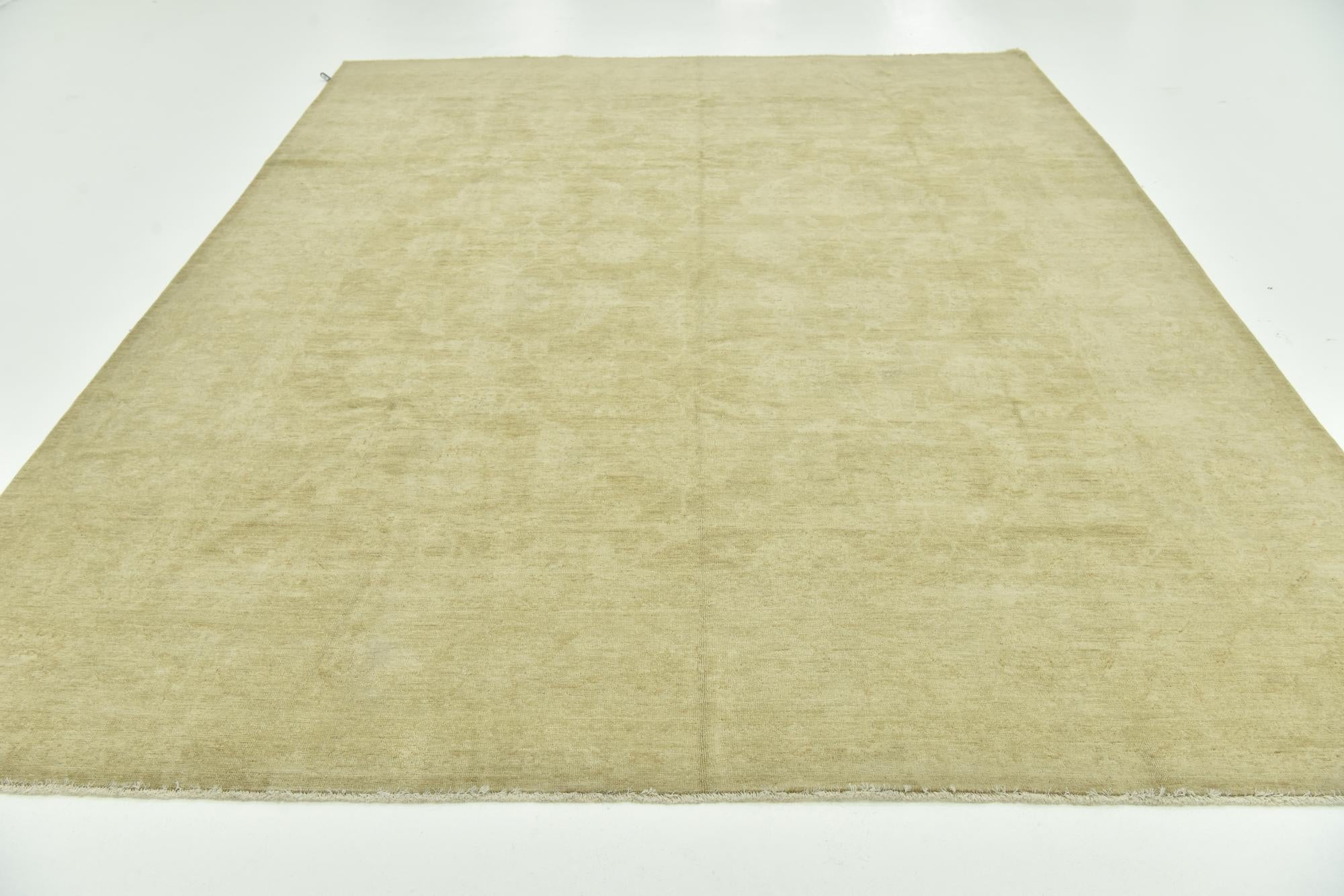 8' 7 x 11' Hand Knotted Peshawar Ziegler Rug