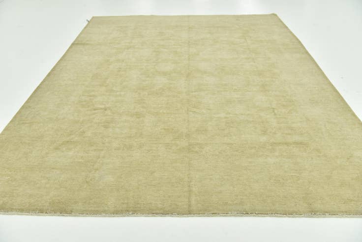 Detail image of 8' 7 x 11' Hand Knotted Peshawar Ziegler Rug