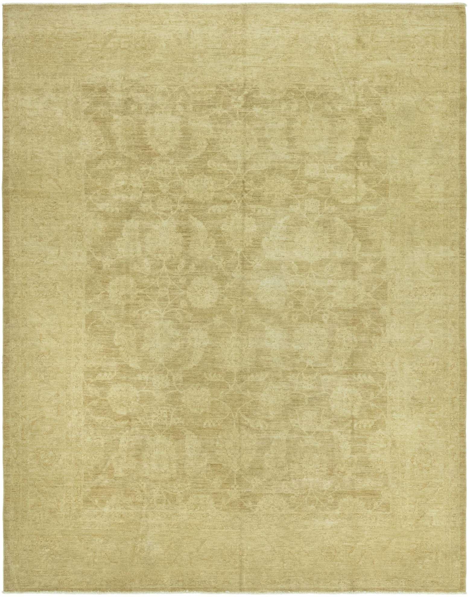 8' 7 x 11' Hand Knotted Peshawar Ziegler Rug