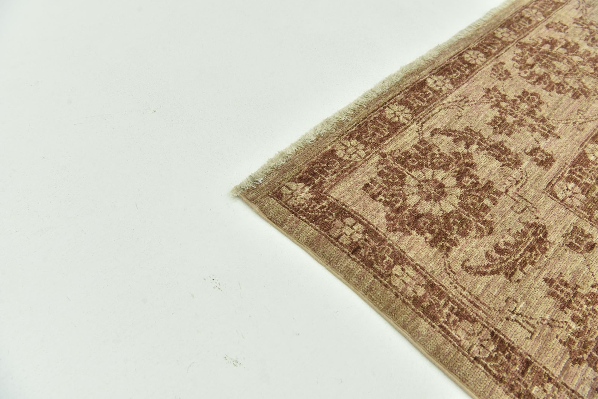 6' 10 x 9' 10 Hand Knotted Peshawar Ziegler Rug