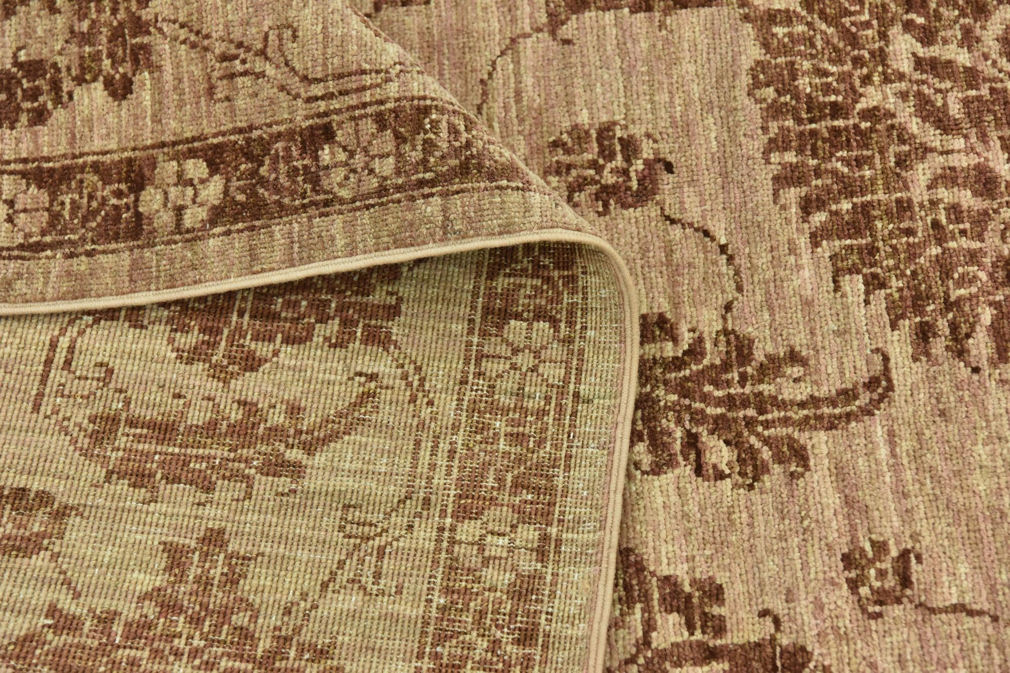6' 10 x 9' 10 Hand Knotted Peshawar Ziegler Rug