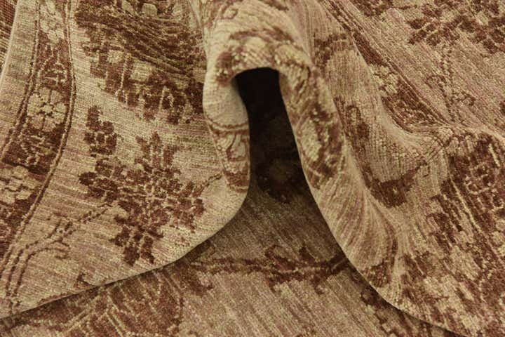 6' 10 x 9' 10 Hand Knotted Peshawar Ziegler Rug