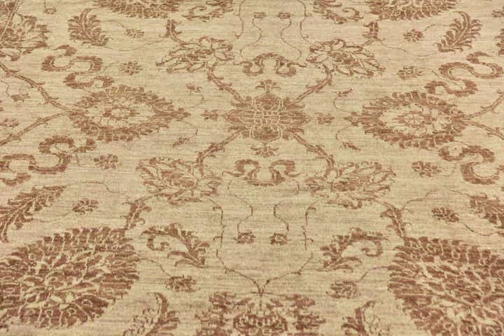 6' 10 x 9' 10 Hand Knotted Peshawar Ziegler Rug
