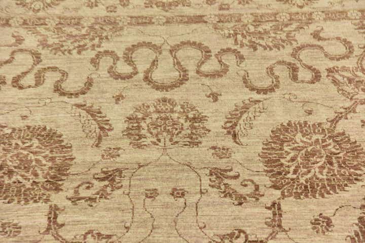 6' 10 x 9' 10 Hand Knotted Peshawar Ziegler Rug
