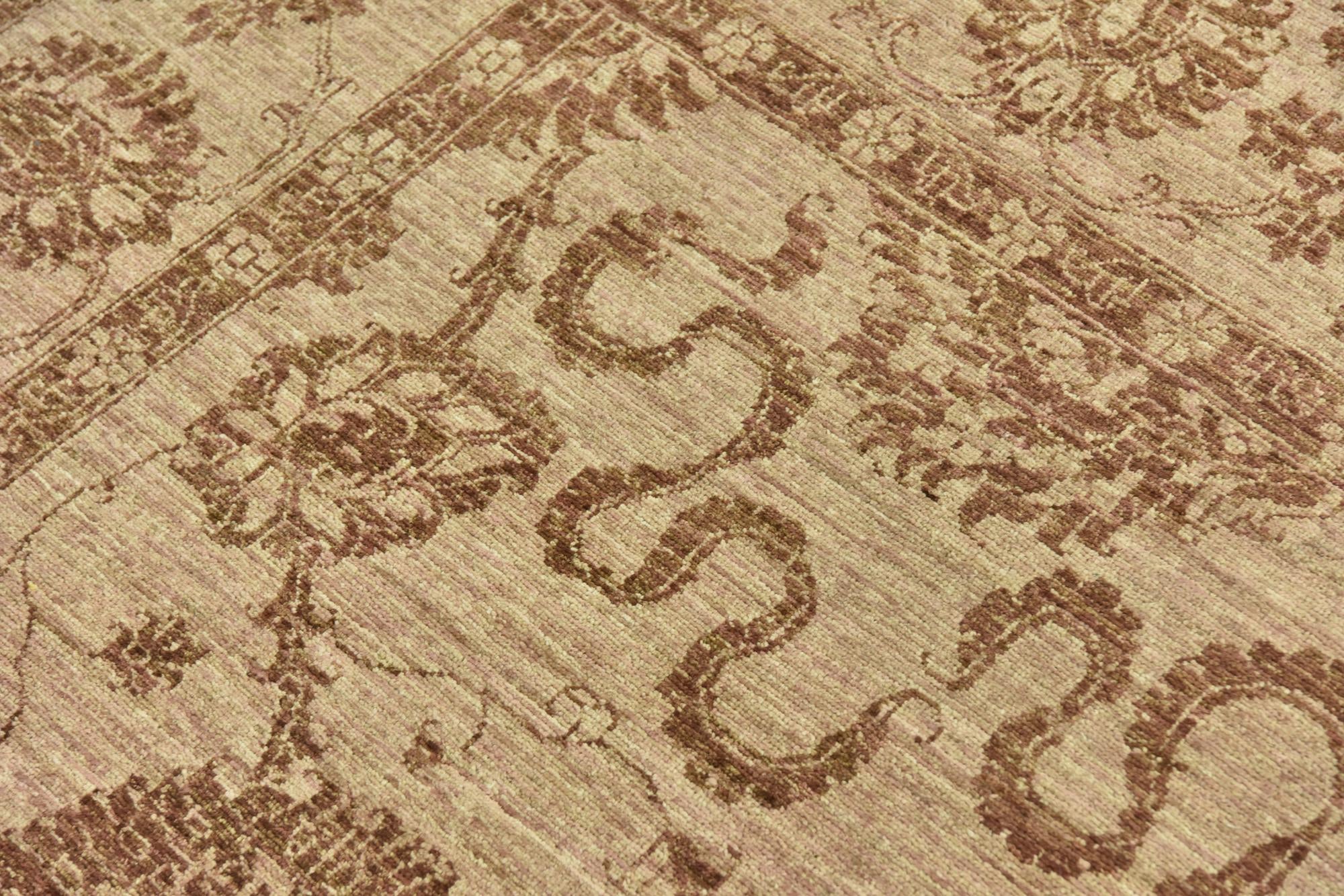 6' 10 x 9' 10 Hand Knotted Peshawar Ziegler Rug