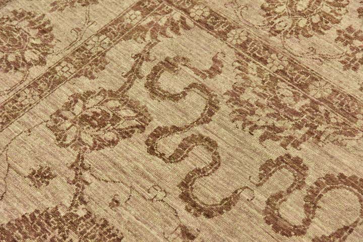 6' 10 x 9' 10 Hand Knotted Peshawar Ziegler Rug