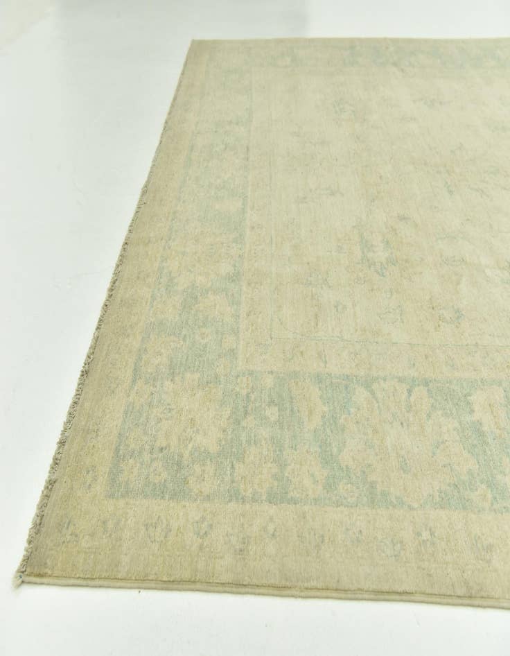 Detail image of 6' 3 x 10'  Hand Knotted Peshawar Ziegler Rug