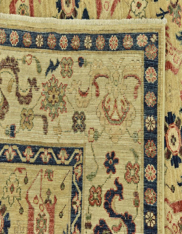 Detail image of 5' 10 x 8' 9  Hand Knotted Peshawar Ziegler Rug