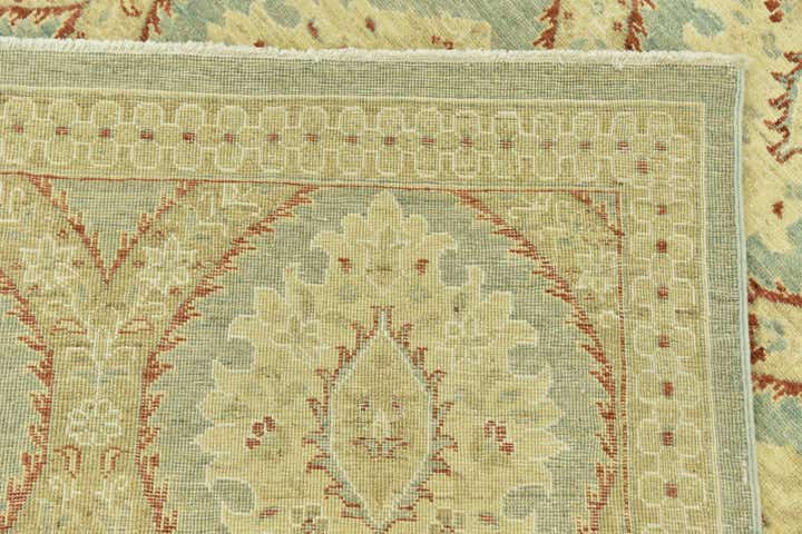 195cm x 290cm Hand Knotted Peshawar Ziegler Rug