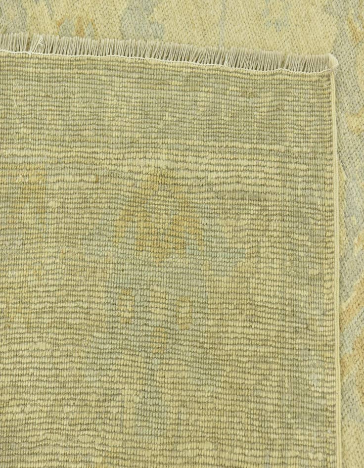 Detail image of 7' 10 x 9' 6  Hand Knotted Peshawar Ziegler Wool Rug