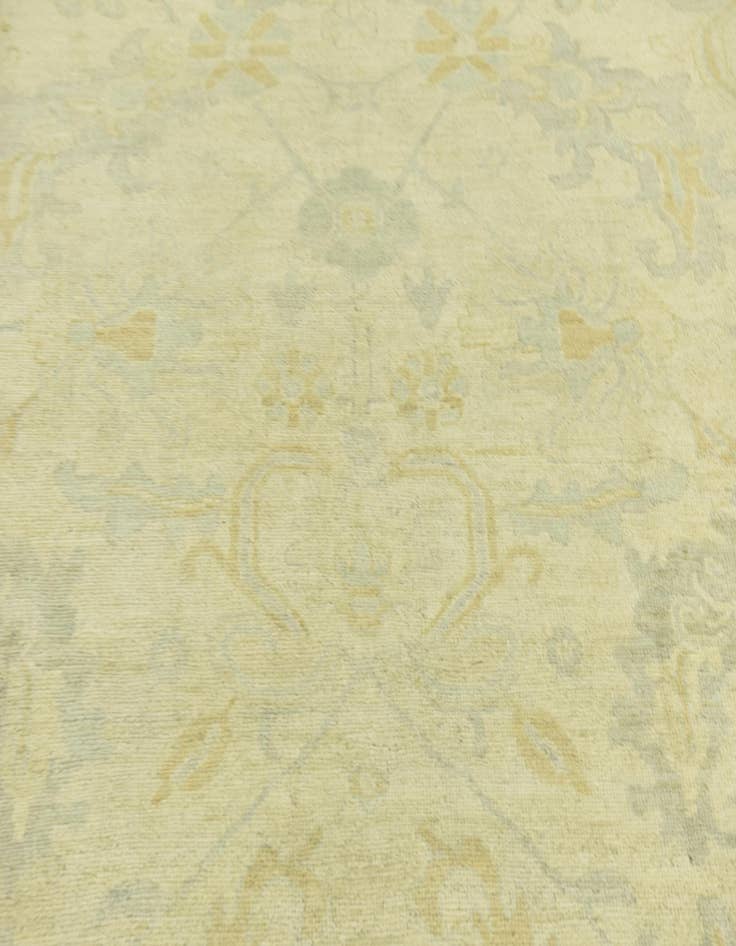 Detail image of 7' 10 x 9' 6  Hand Knotted Peshawar Ziegler Wool Rug