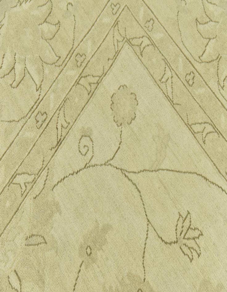 Detail image of 11' 10 x 17' 9  Hand Knotted Peshawar Ziegler Rug