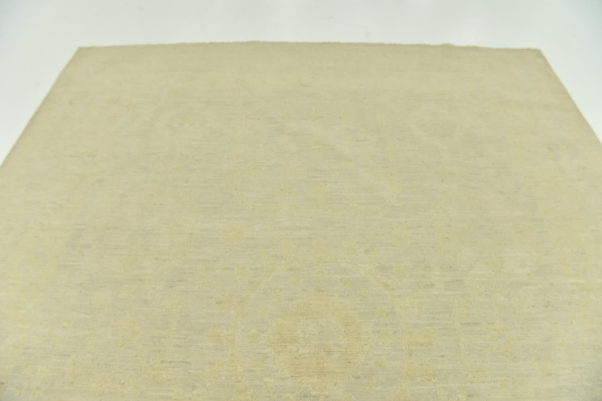 8' 1 x 10' 2 Hand Knotted Peshawar Ziegler Wool Rug