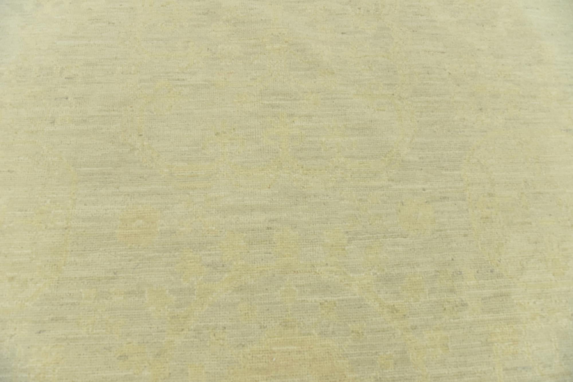 8' 1 x 10' 2 Hand Knotted Peshawar Ziegler Wool Rug