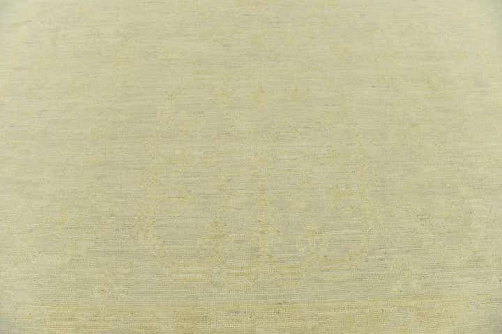 8' 1 x 10' 2 Hand Knotted Peshawar Ziegler Wool Rug