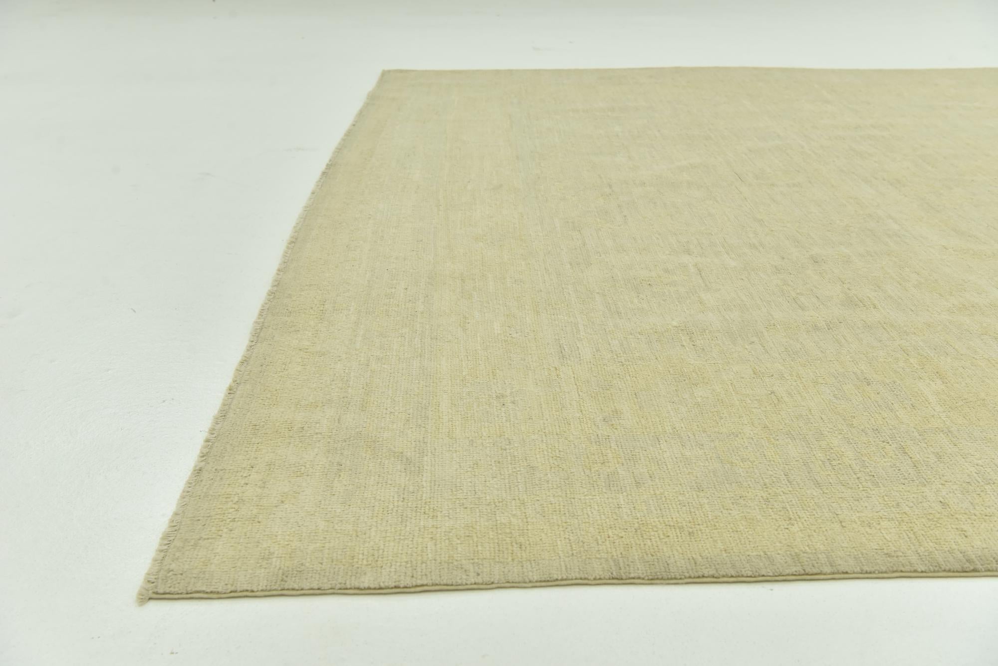 8' 1 x 10' 2 Hand Knotted Peshawar Ziegler Wool Rug